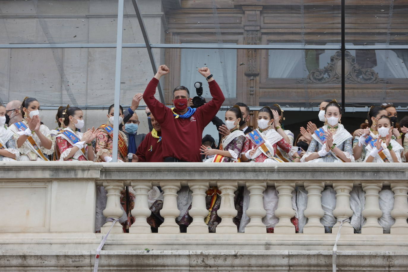 Fotos: Así ha sido la mascletà por Ucrania del 5 de marzo