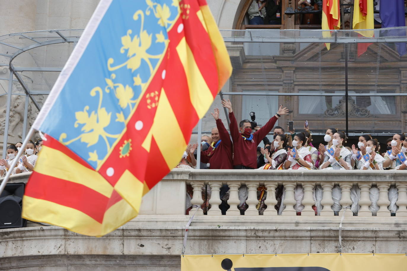 Fotos: Así ha sido la mascletà por Ucrania del 5 de marzo