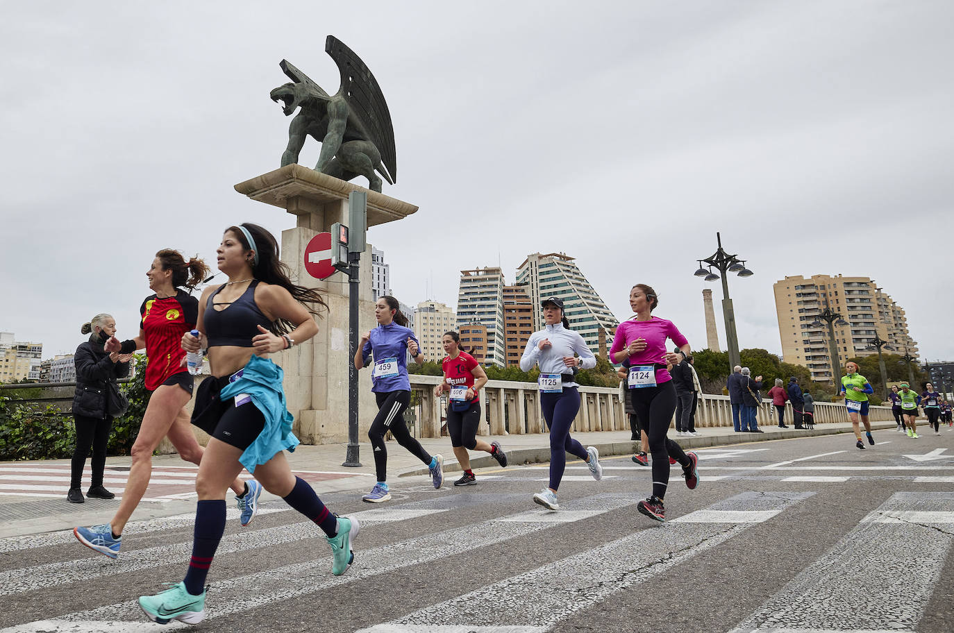 Fotos: Fallas cubiertas de plástico por las lluvias