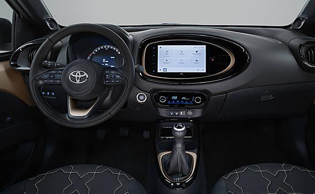 Los mandos del interior son muy intuitivos.