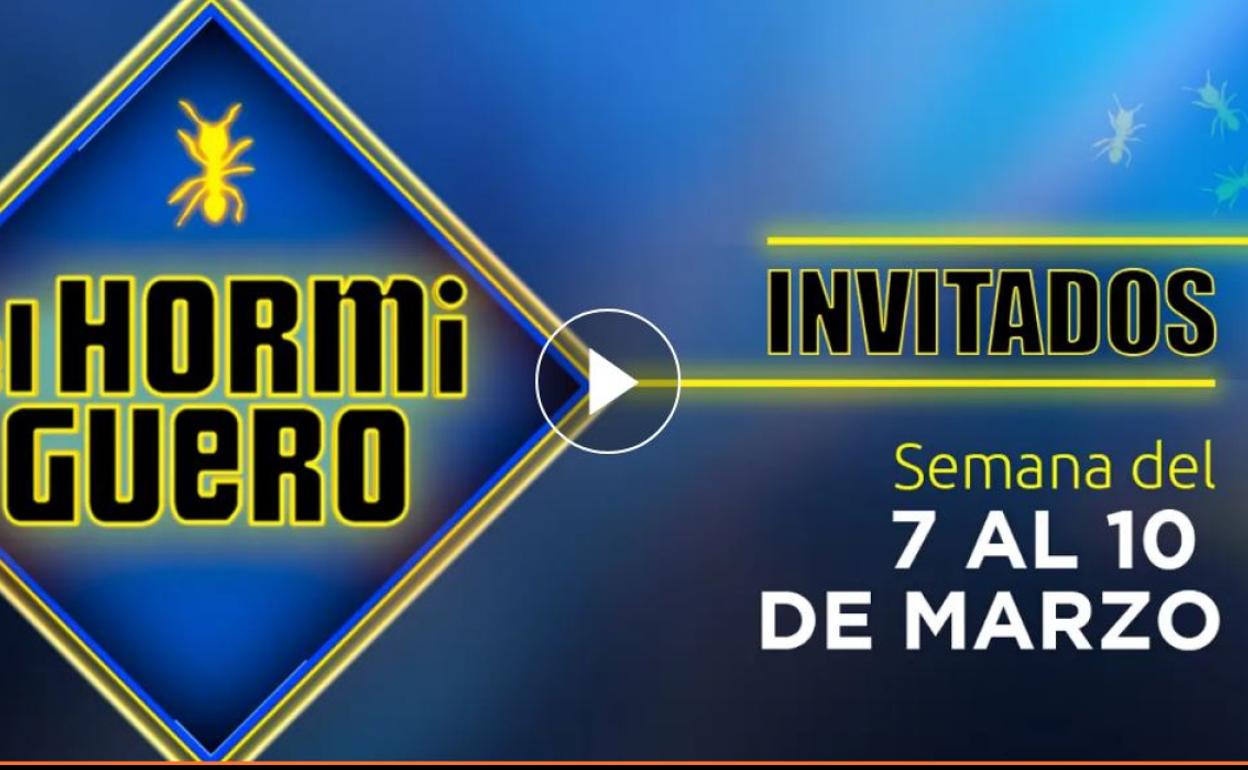 El Hormiguero | ¿Quiénes son los invitados de 'El Hormiguero'?