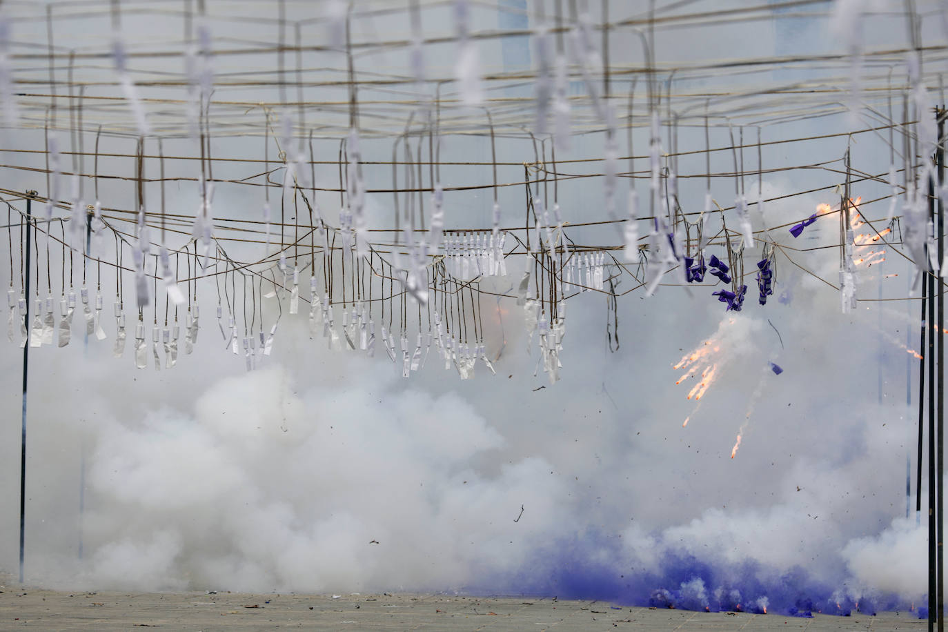 Fotos mascletà 8M: Así ha sido la mascletà del 8M de las Fallas de 2022