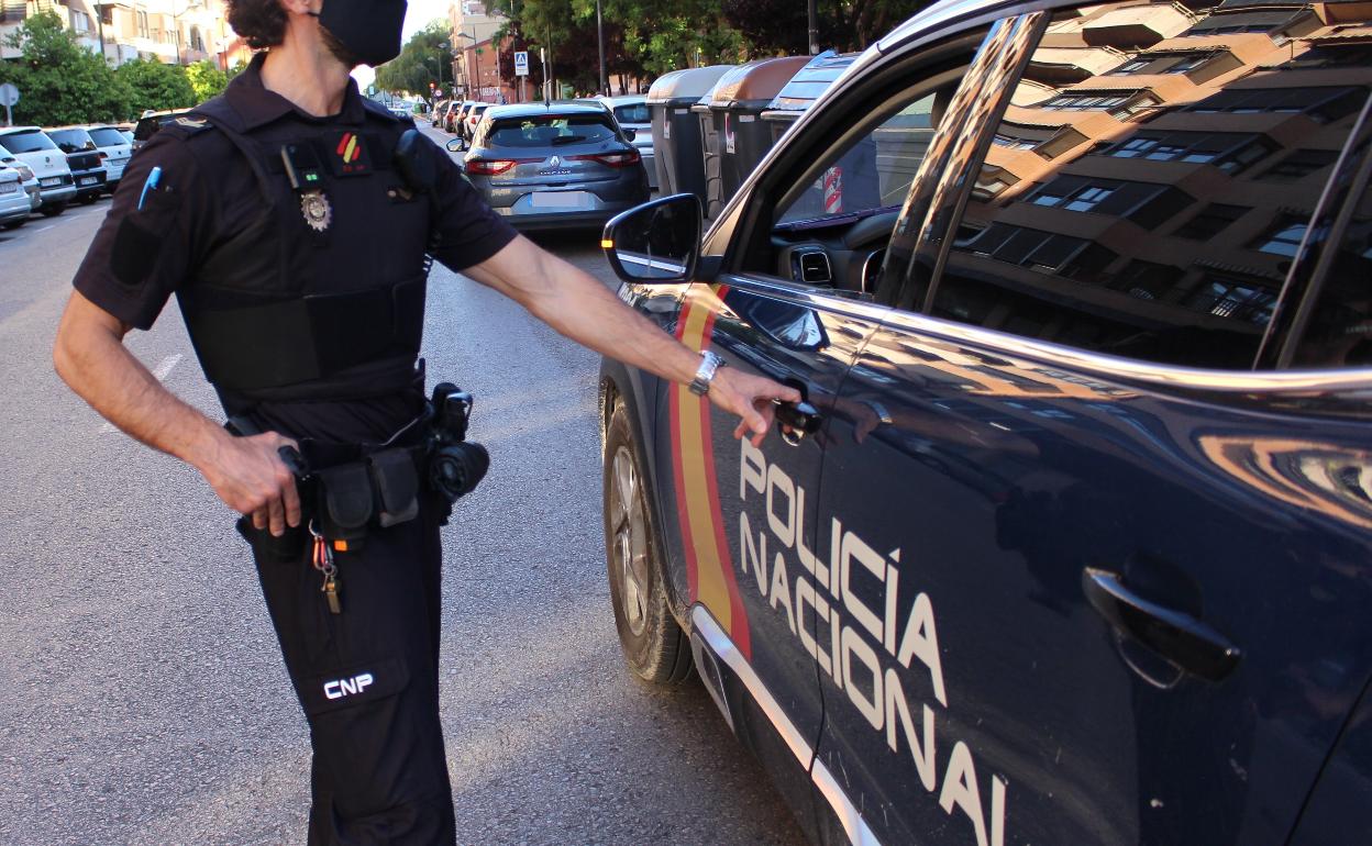 Imagen de archivo de un policía nacional. 