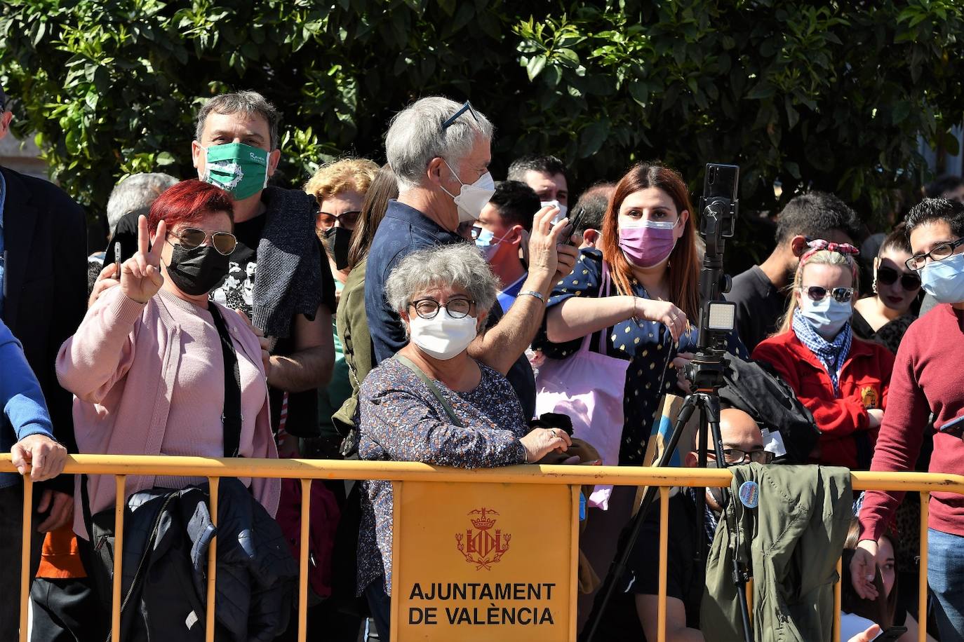 Fotos: Búscate en la mascletà del miércoles 9 de marzo