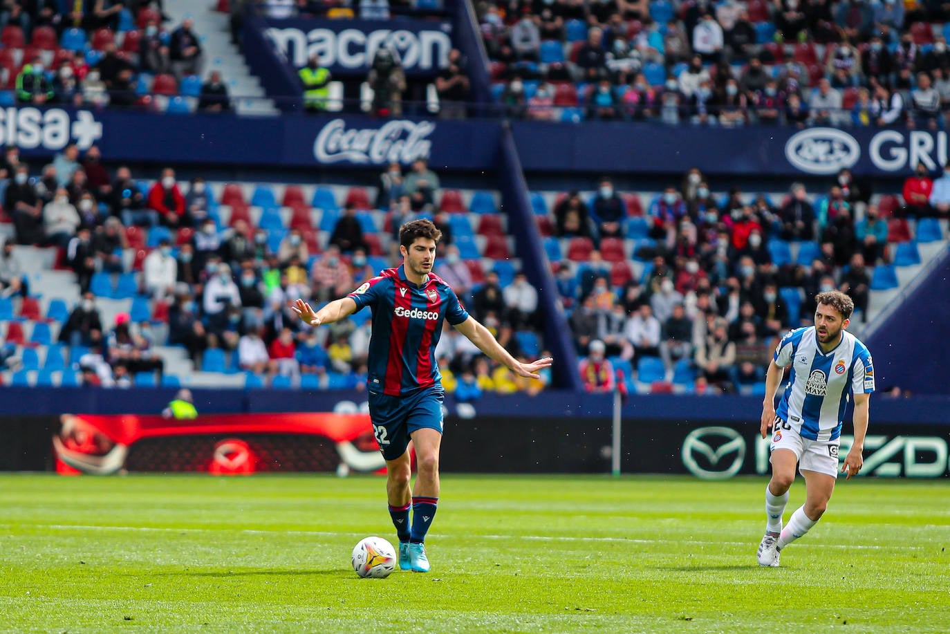 Fotos: Las mejores imágenes del Levante UD-RCD Espanyol