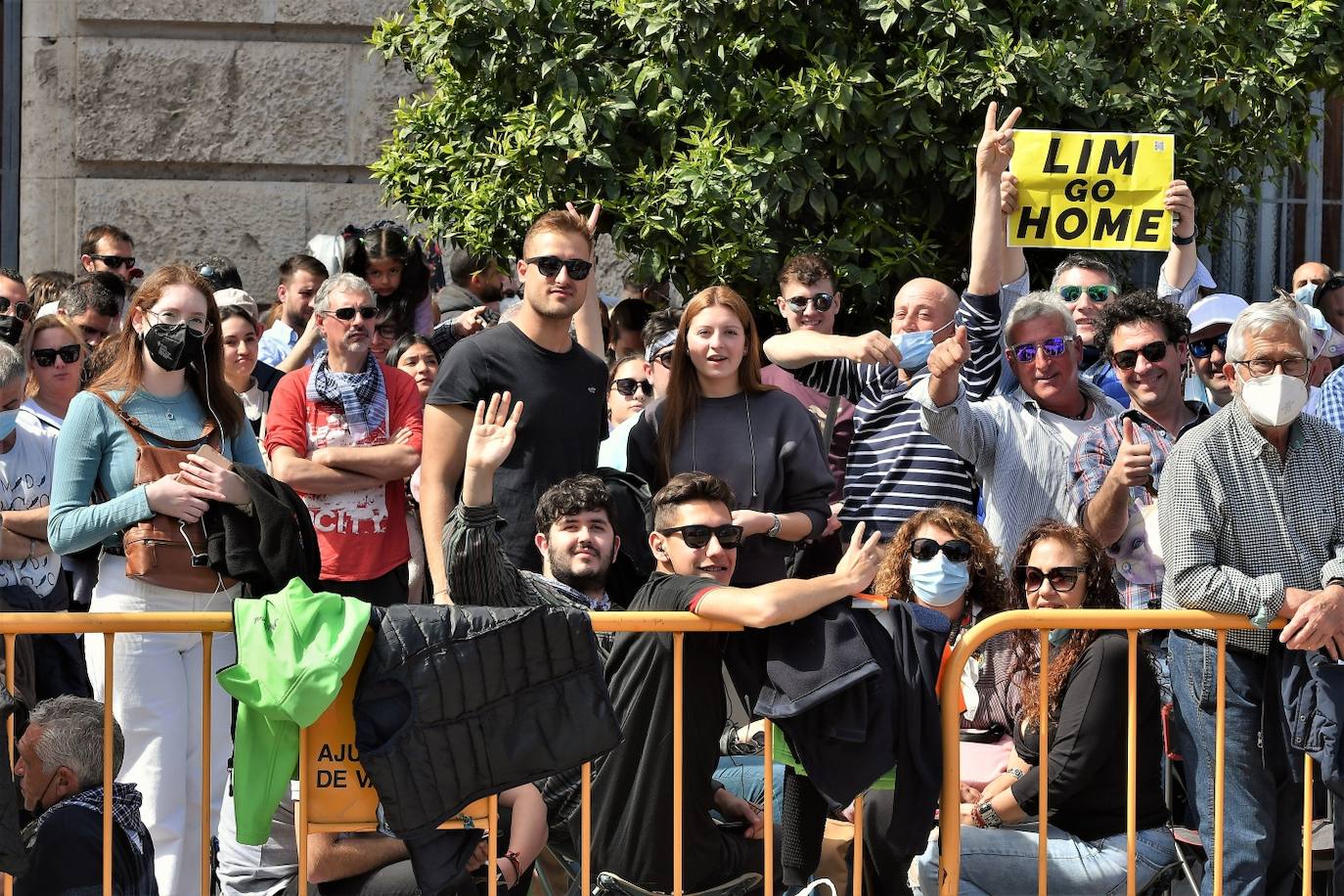 Fotos mascleta: Búscate en la mascletà del sábado 12 de marzo de 2022