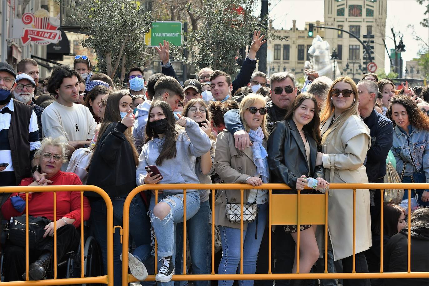 Fotos mascleta: Búscate en la mascletà del sábado 12 de marzo de 2022