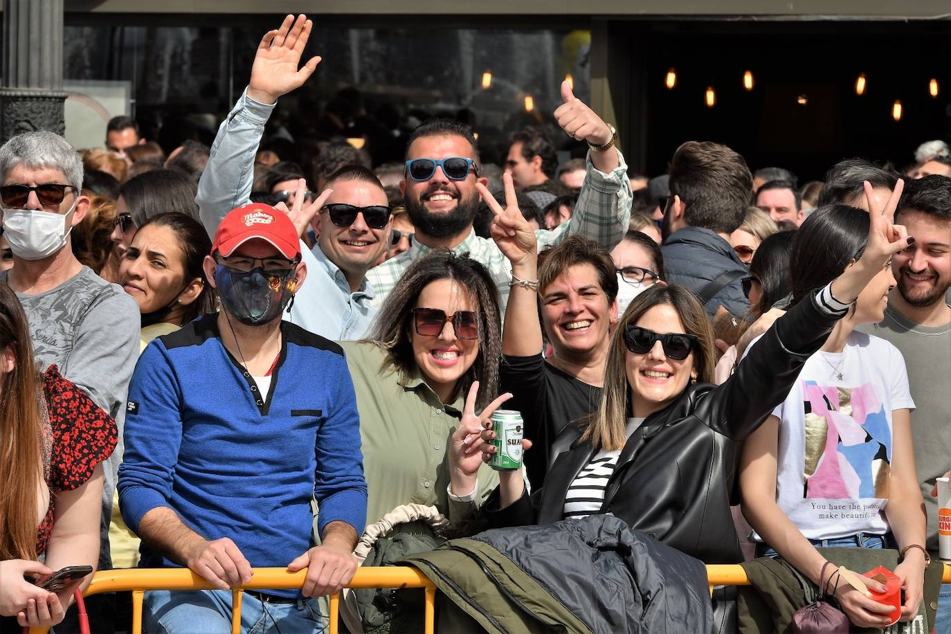 Fotos mascleta: Búscate en la mascletà del sábado 12 de marzo de 2022