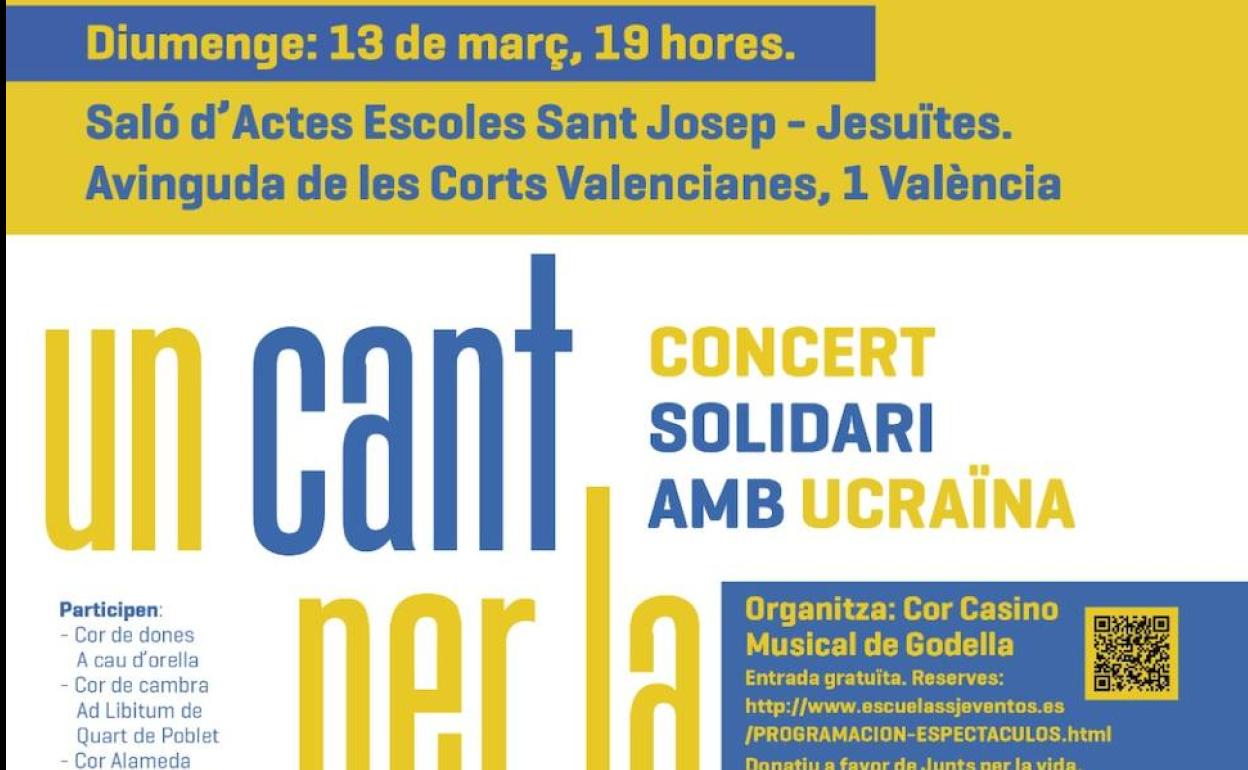 Cartel del concierto.