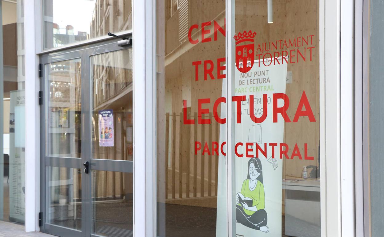 El punto de lectura de Parc Central.