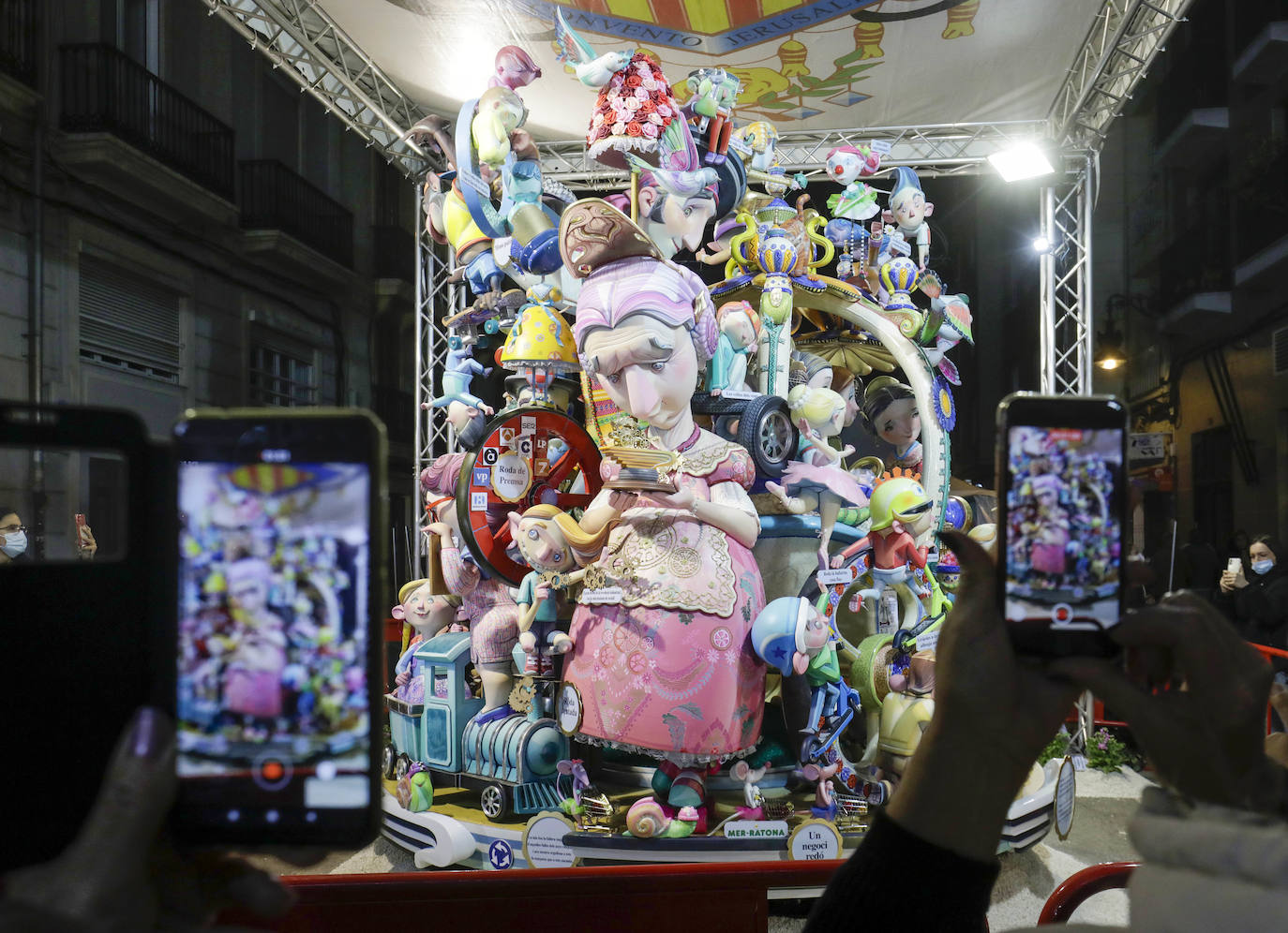 Falla Convento Jerusalén (2º premio infantil)