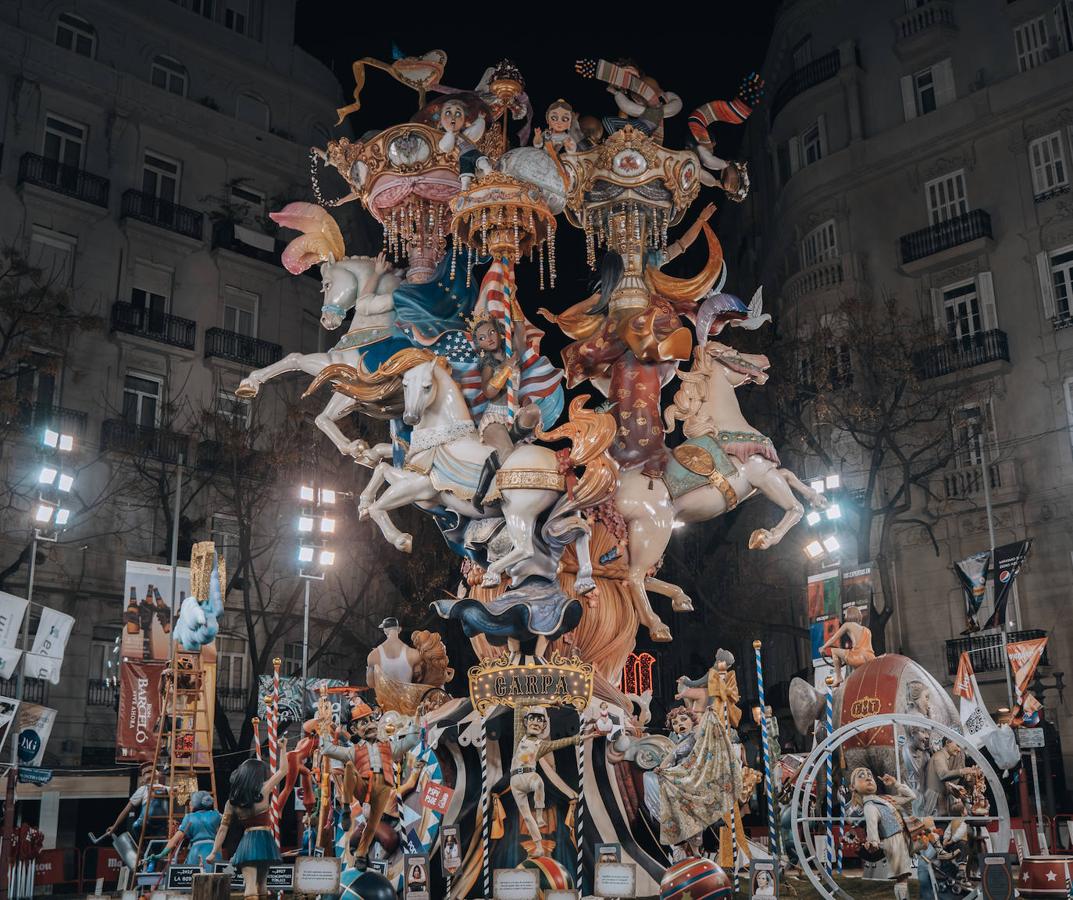 Fotos: Así es la falla Almirante Cadarso - Conde Altea