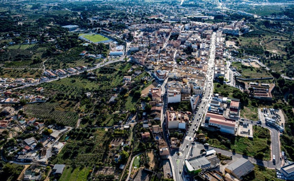 Imagen del casco urbano de l'Alfàs del Pi