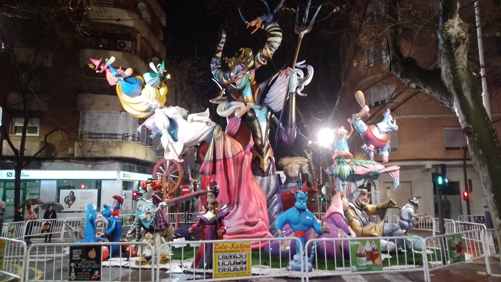 Falla Ferroviaria. Primer  premio Sección Especial.