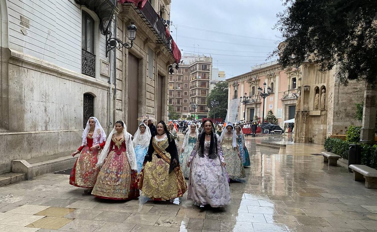 Ofrenda de Fallas 2022 | Las únicas fallas que han tenido un recorrido especial en la Ofrenda