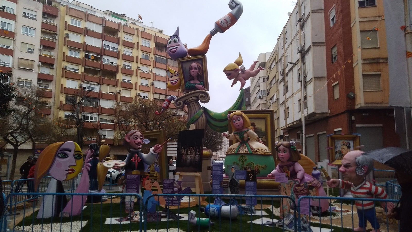 Falla Molina-Claret. Premio a la Mejor Crítica Local.