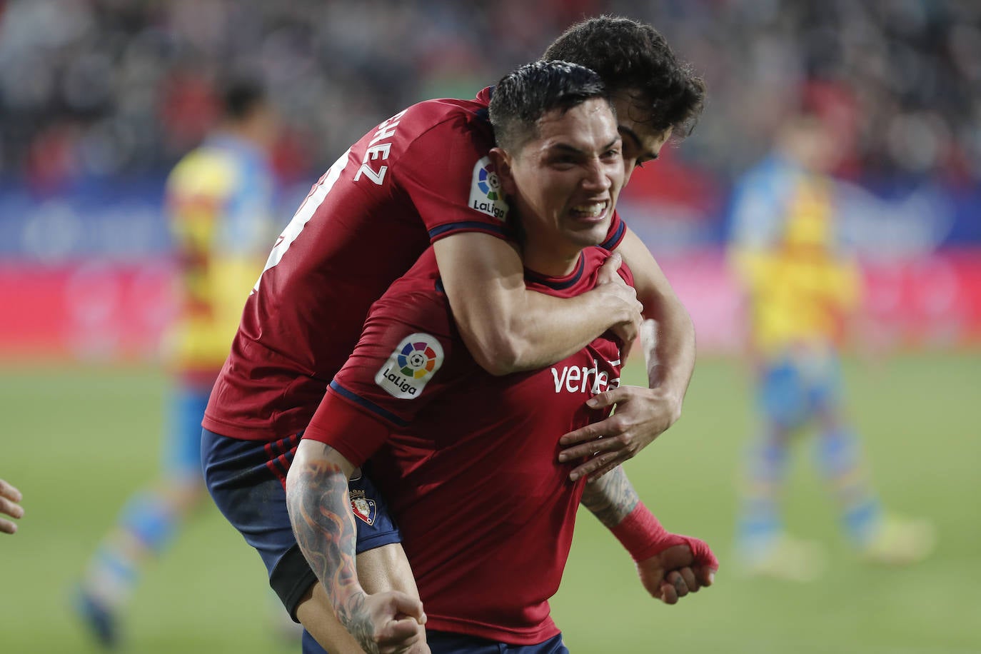 Fotos: Las mejores imágenes del CA Osasuna-Levante UD