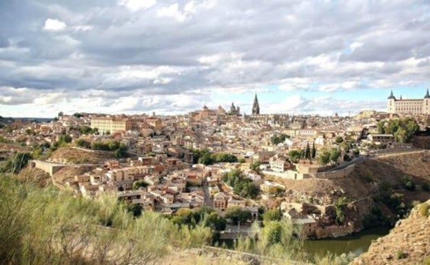 Vista de la ciudad de Toledo. 