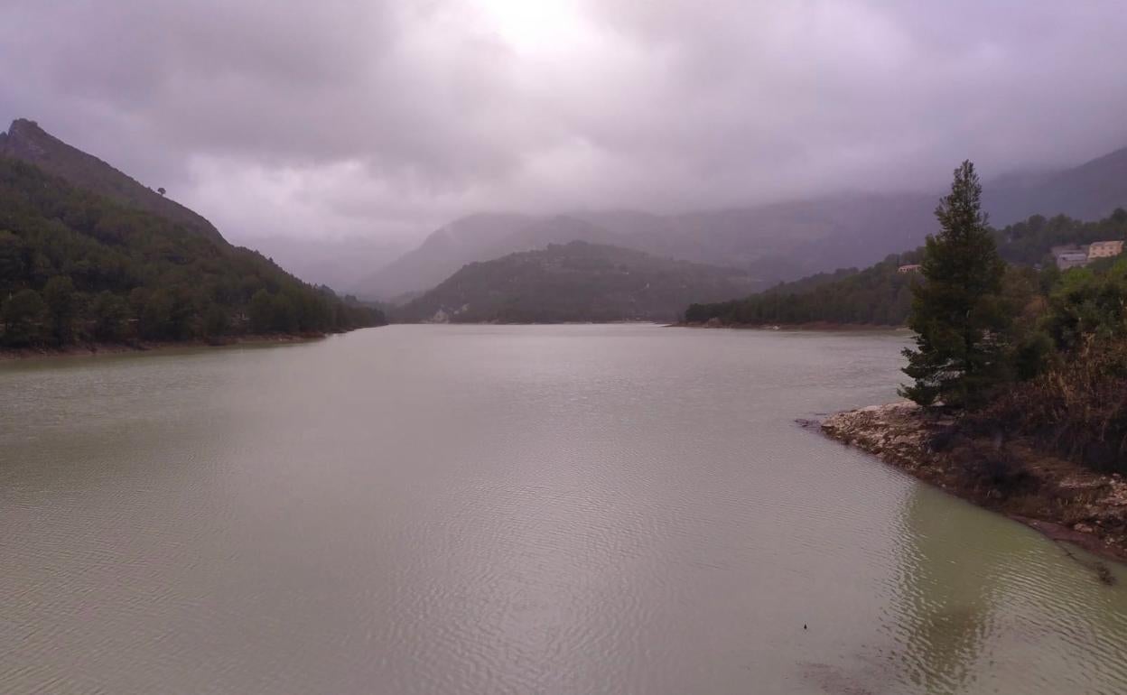 Estado del embalse de Guadalest el miércoles