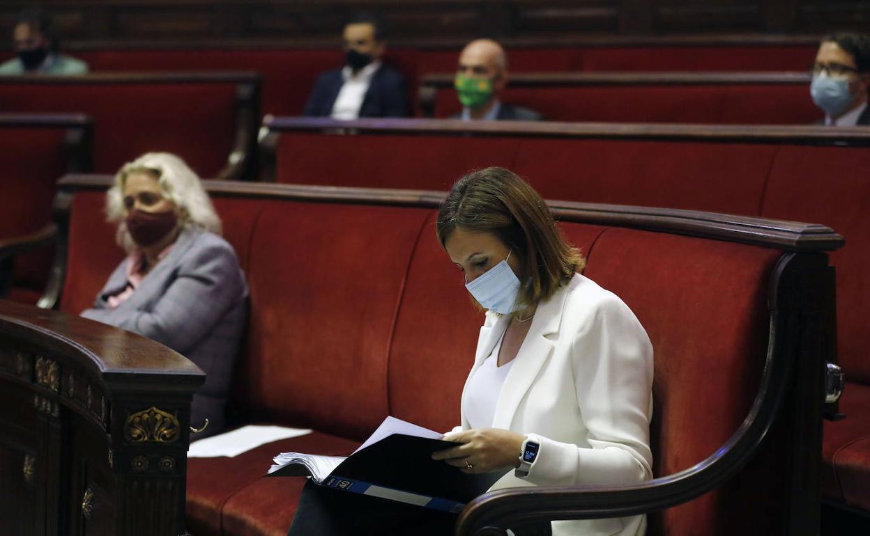 La portavoz del PP en el Ayuntamiento, María José Catalá. 