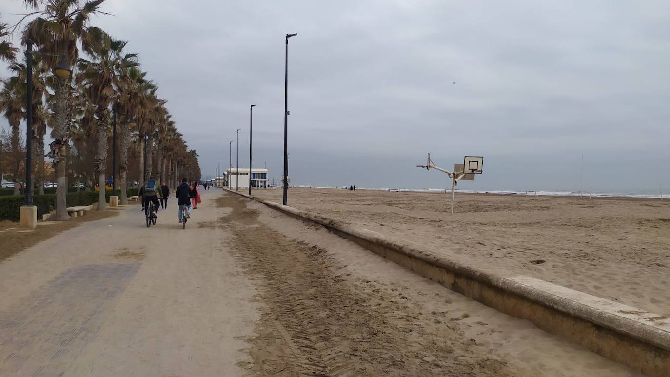 Fotos: Los efectos del temporal en el litoral valenciano