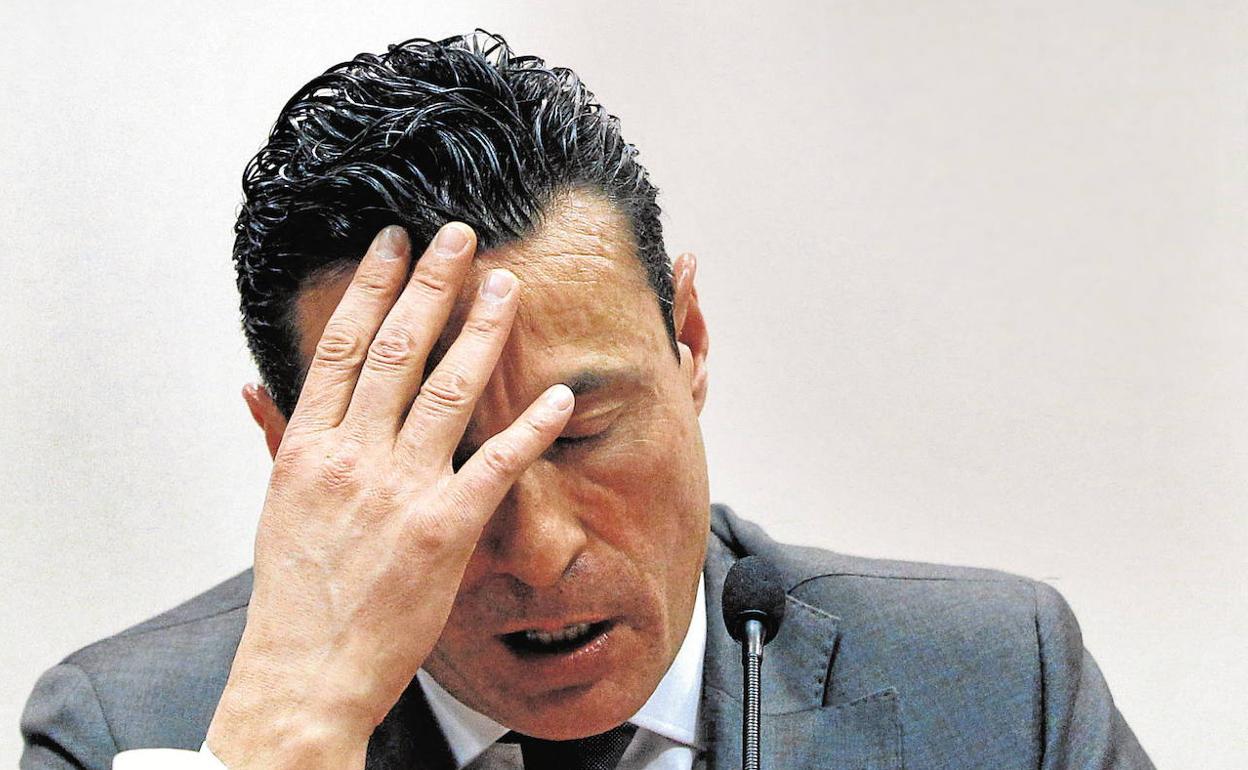 Amadeo Salvo, durante una intervención. 