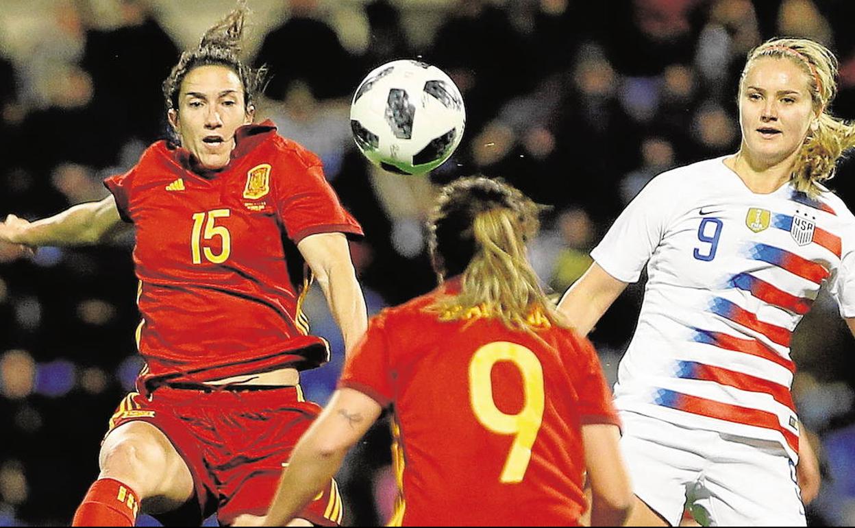 Imagen del último partido de la selección en Alicante ante Estados Unidos. 