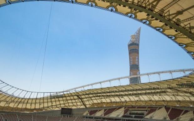 El Estadio Internacional Khalifa, donde España cerrará la primera fase. 