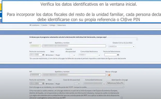 Cómo solicitar el borrador de la Renta en 2022 con RentaWeb