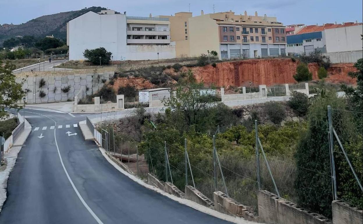 Zona en la que se ha producido el robo de cobre. 