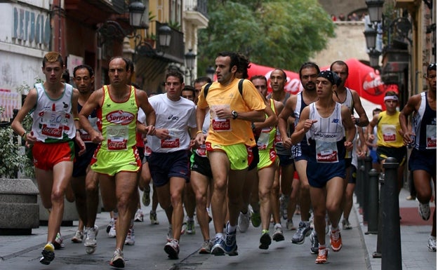 Carrera popular en Ciutat Vella.