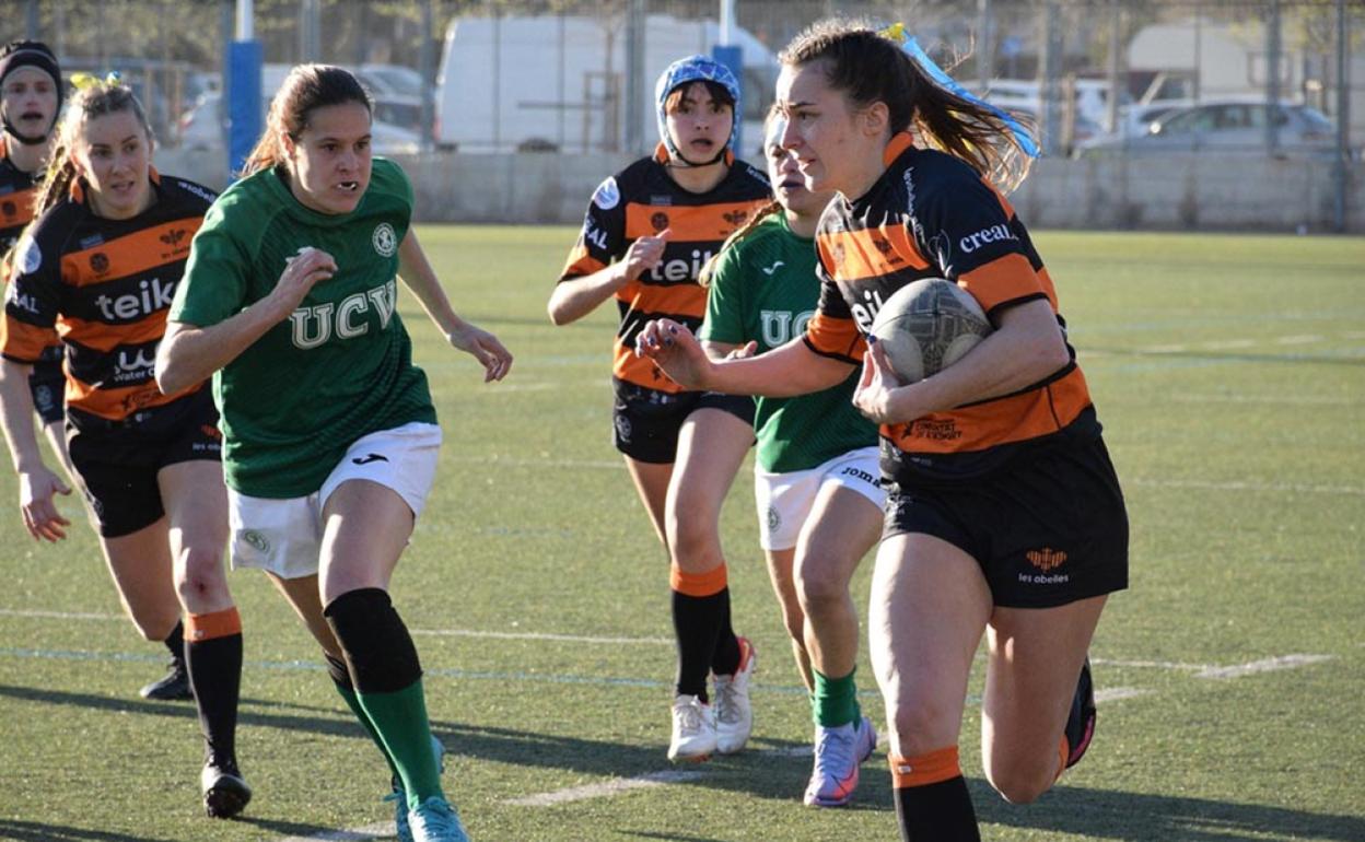 Imagen del encuentro disputado entre el CR UCV y Les Abelles. 