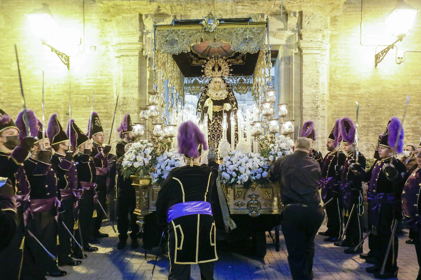 Fotos: Procesiones del Viernes de Dolor de la Semana Santa Marinera de Valencia