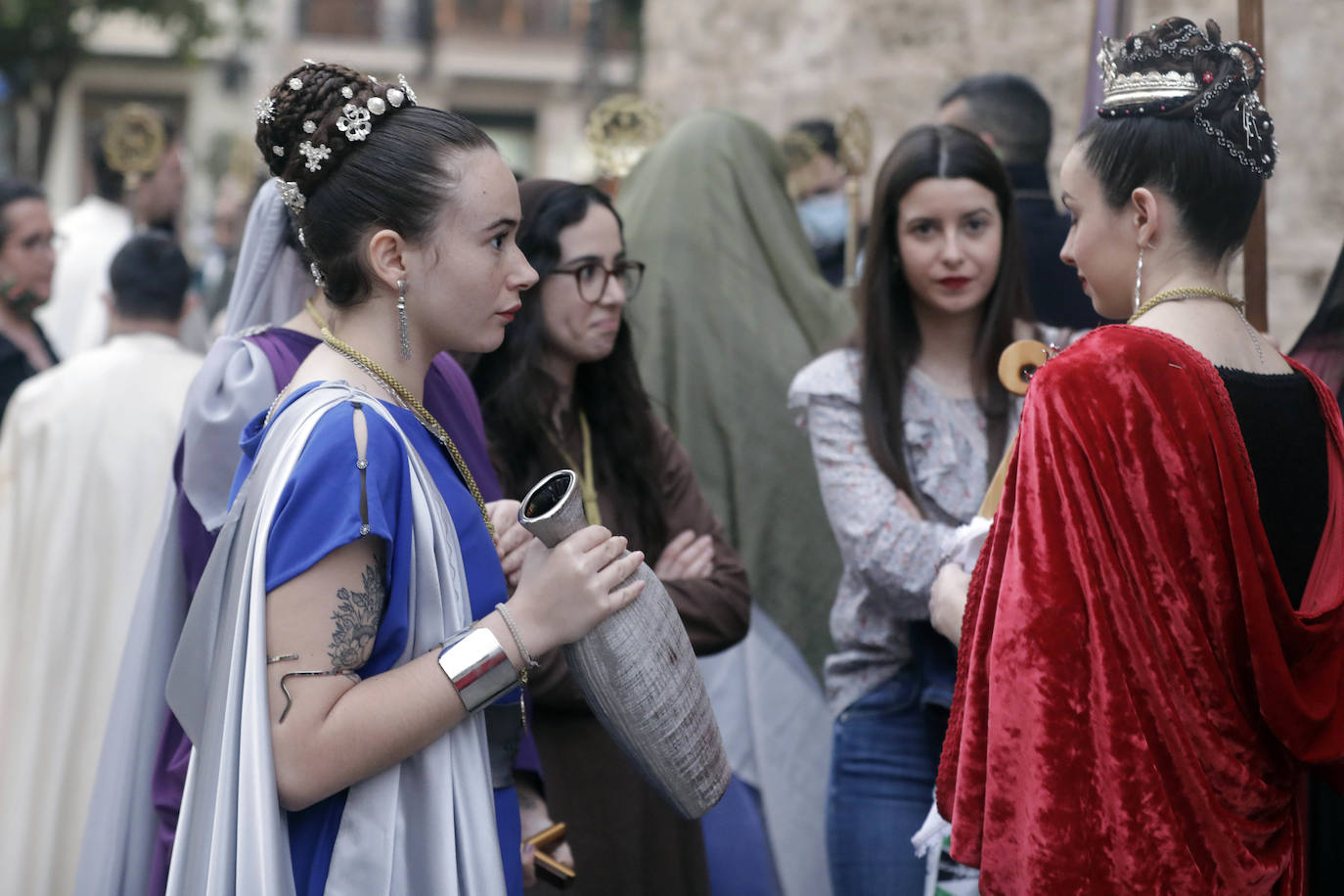 Fotos: Procesiones del Viernes de Dolor de la Semana Santa Marinera de Valencia