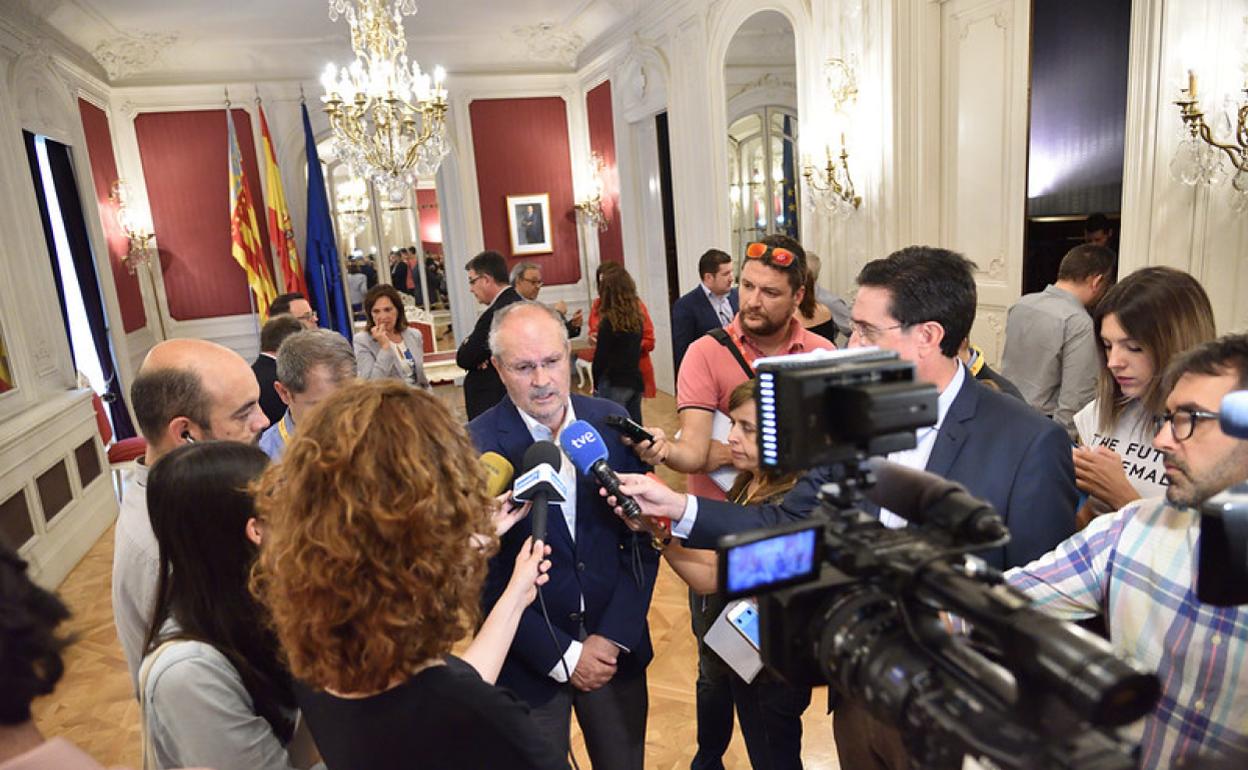 El presidente del Consell de Transparencia, Ricardo García Macho. 