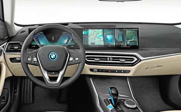 El interior tiene la calidad habitual en BMW, cada vez más alta, y un nuevo cuadro de relojes digital.