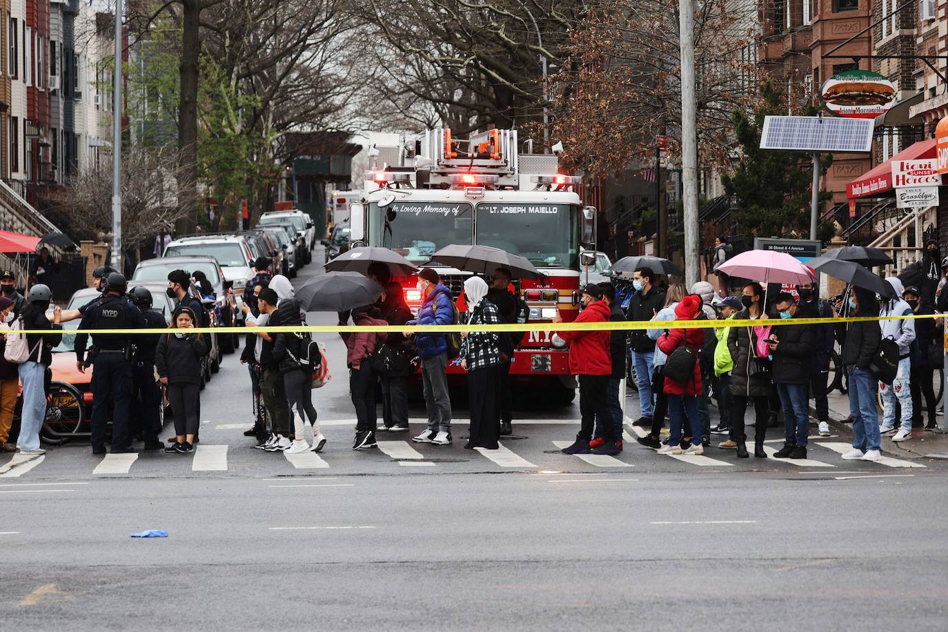 Fotos: Tiroteo en el metro de Nueva York