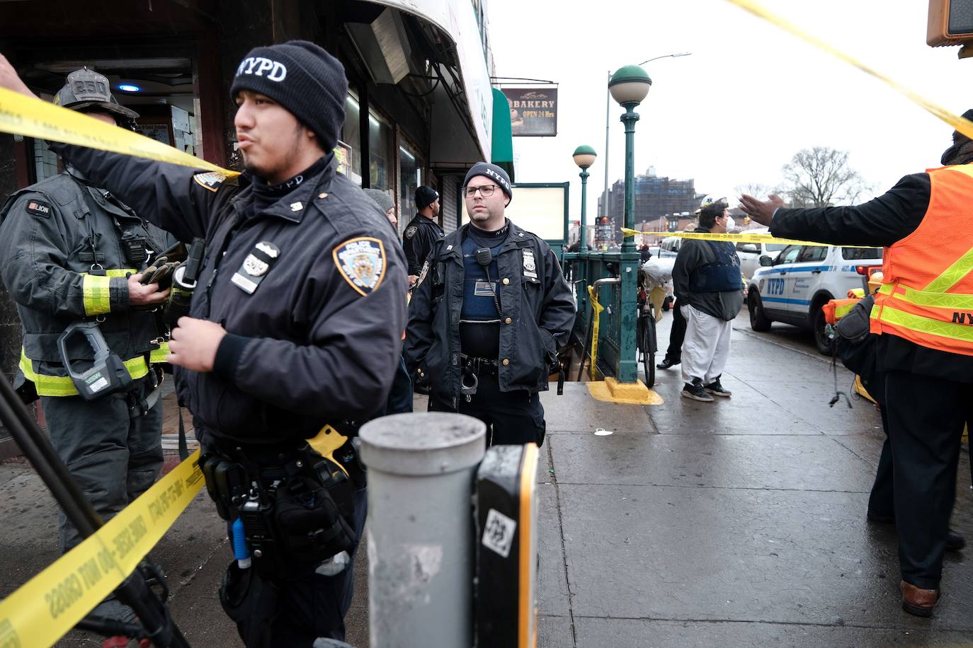 Fotos: Tiroteo en el metro de Nueva York