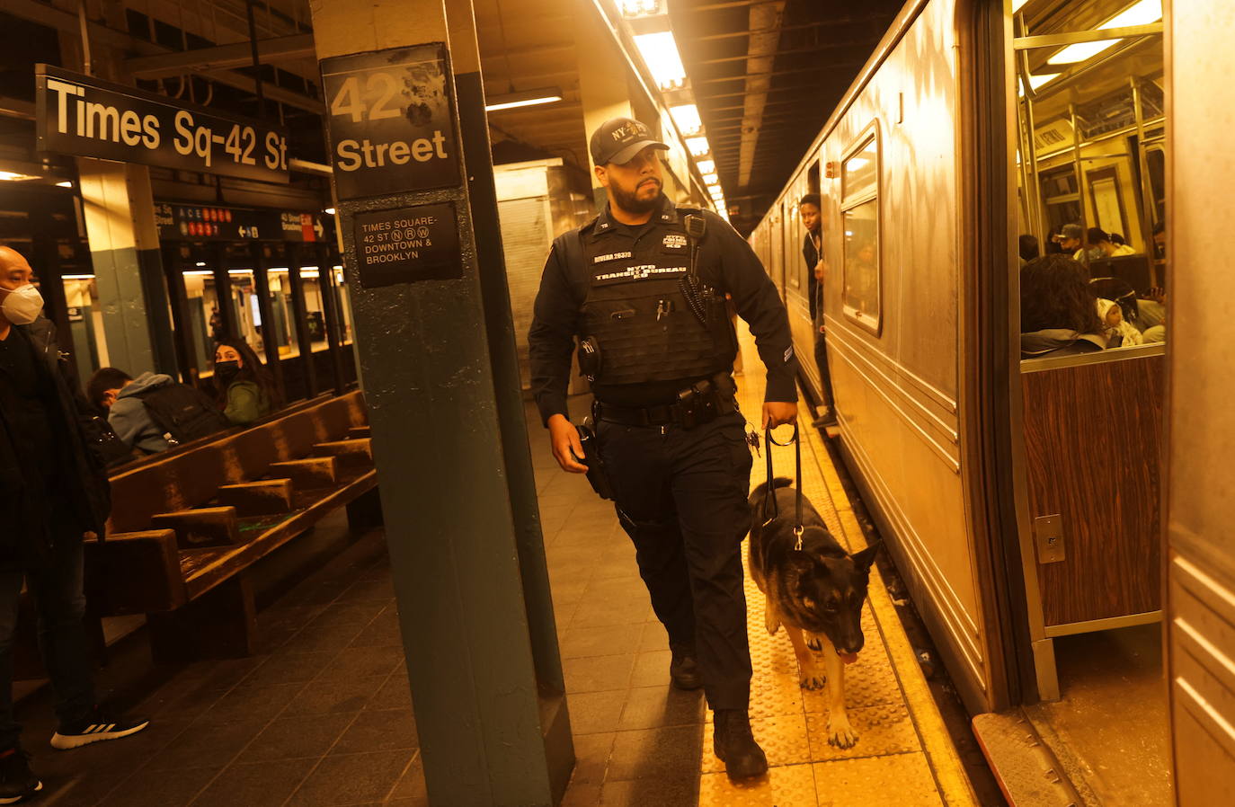 Fotos: Tiroteo en el metro de Nueva York