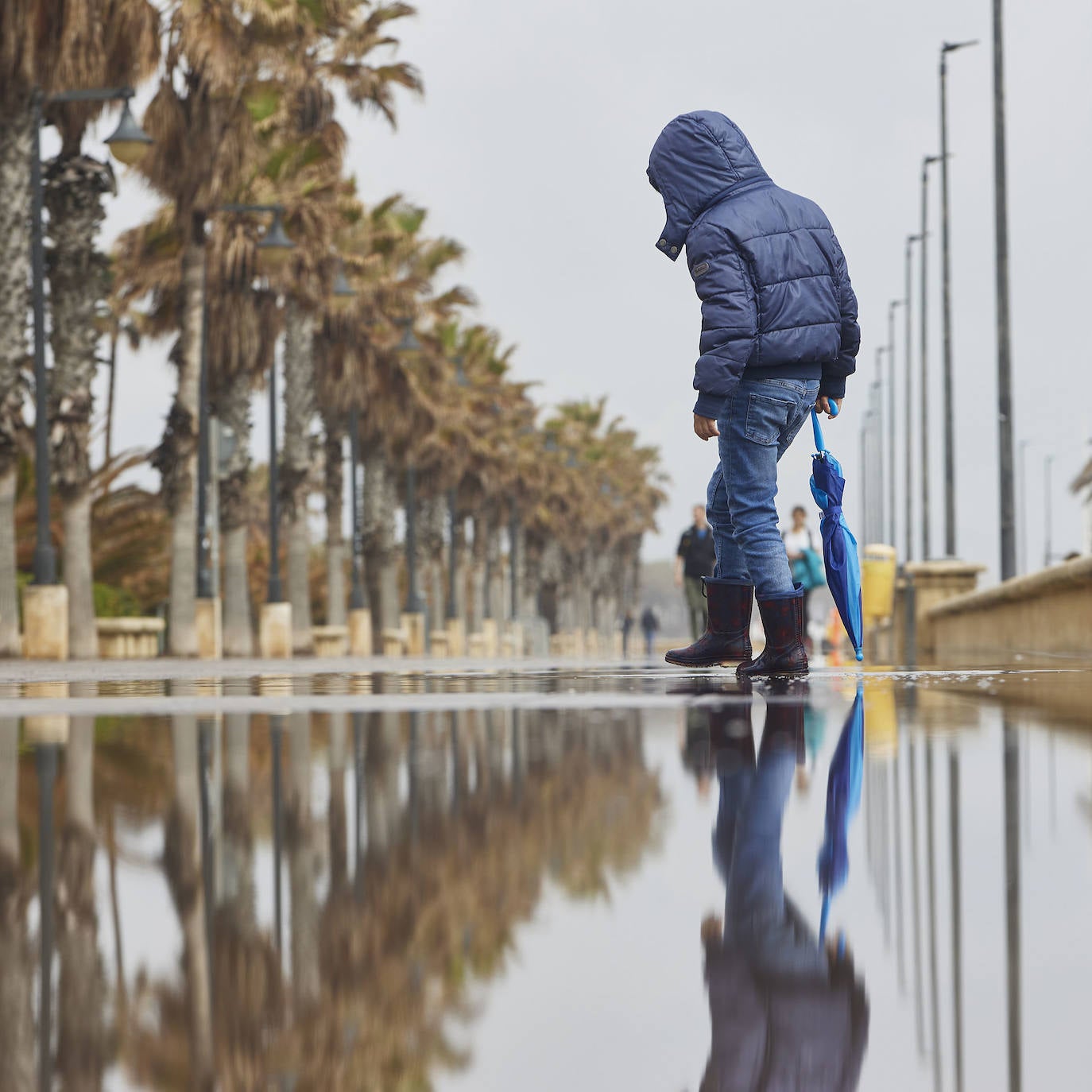 Fotos lluvias en Valencia: Mal tiempo en Semana Santa en Valencia