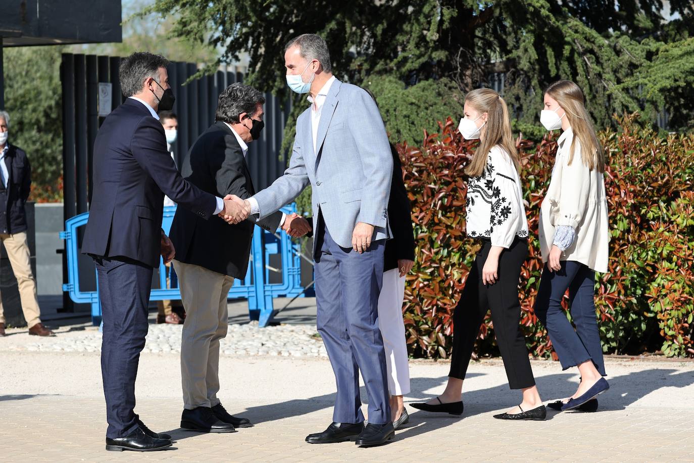 Fotos: La esperada reaparición de la Princesa Leonor tras su marcha a Gales