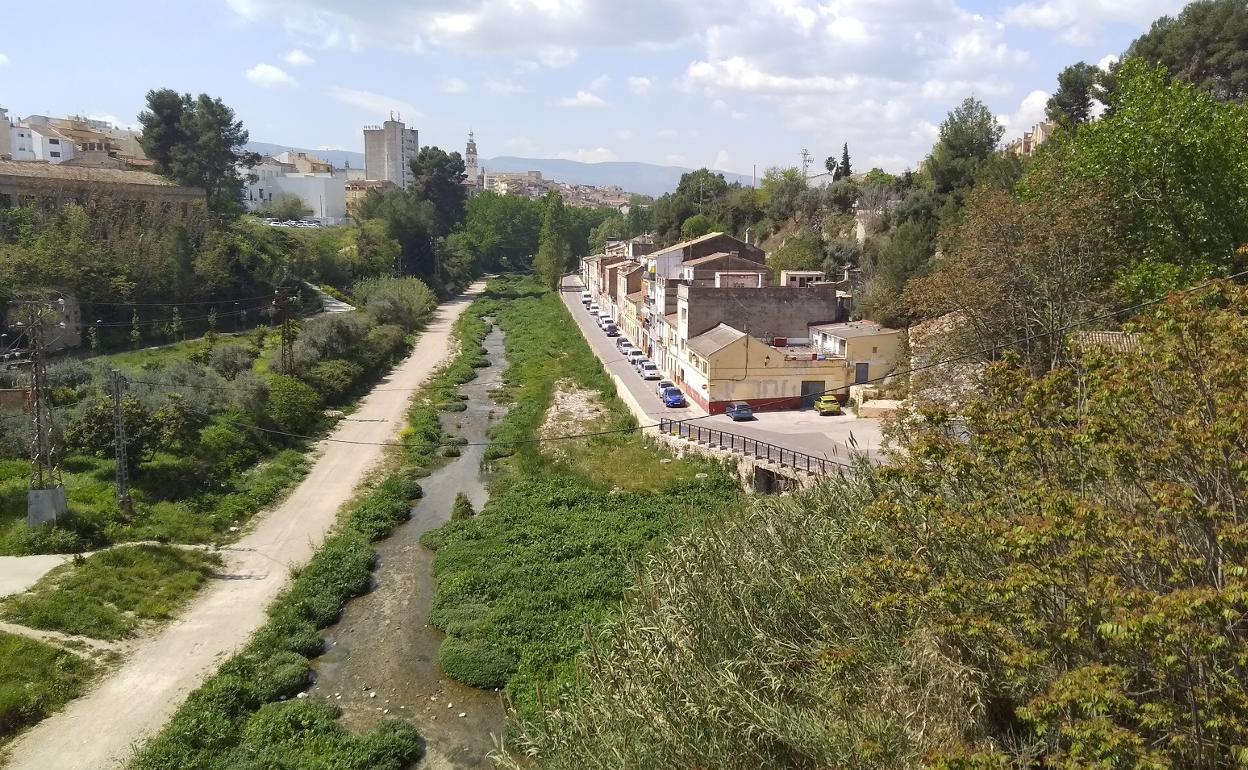 Vista del barrio de Cantereria cuyas viviendas serán demolidas y se construirá un parque inundable. 