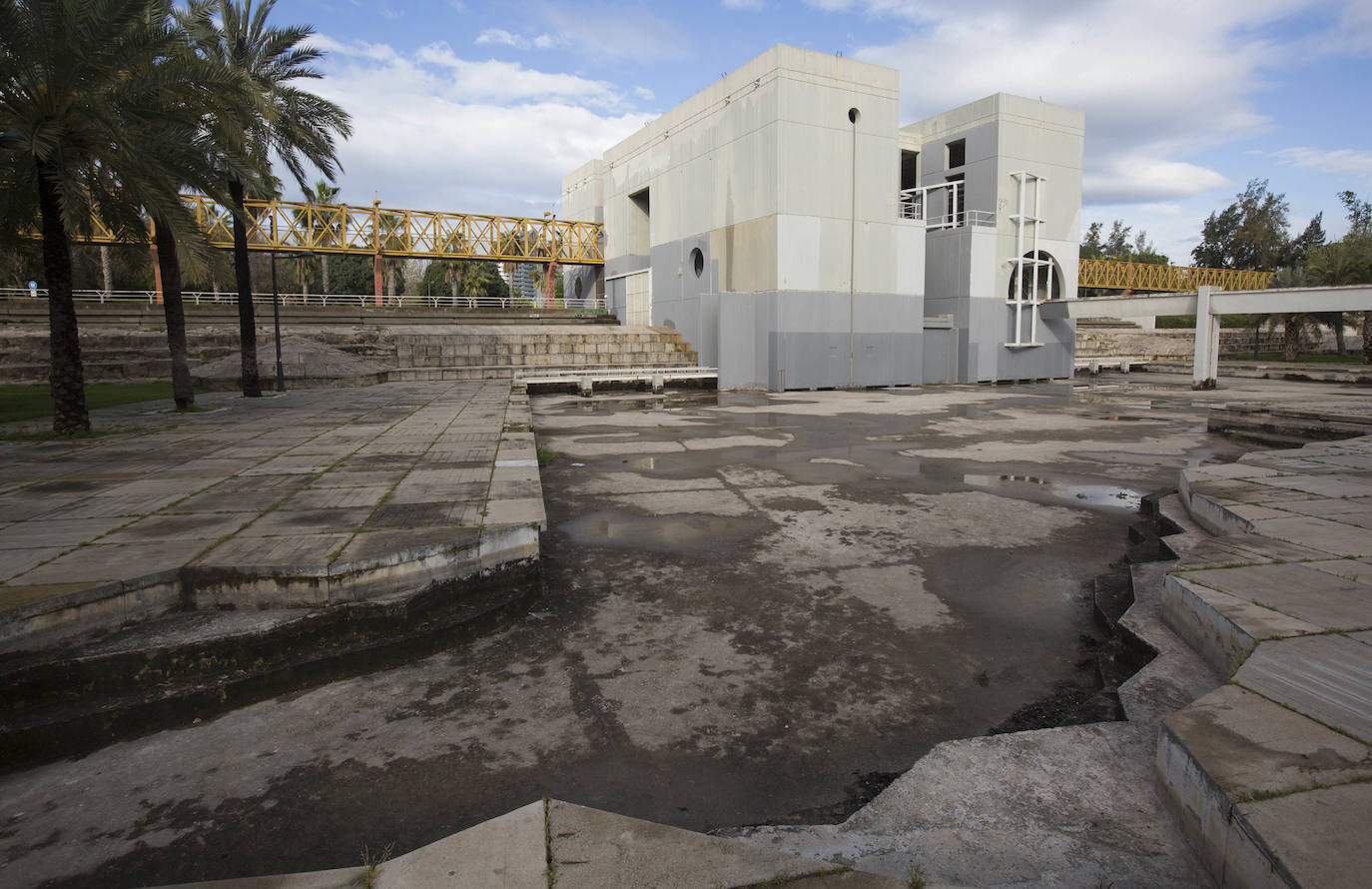 Fotos: El deterioro del Jardín del Turia de Valencia