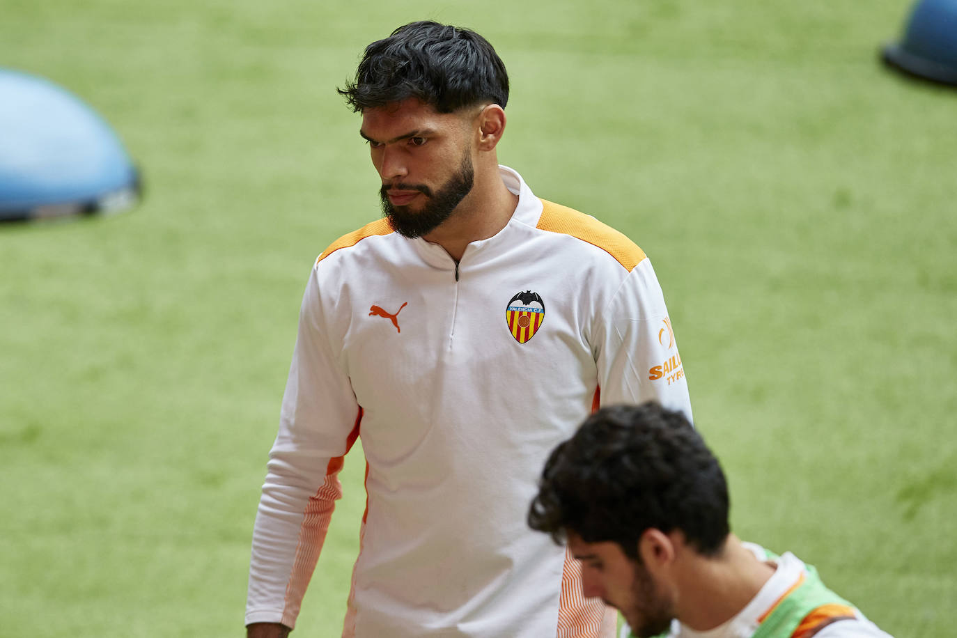 Fotos: Así ha sido el entrenamiento del Valencia previo a la final de Copa