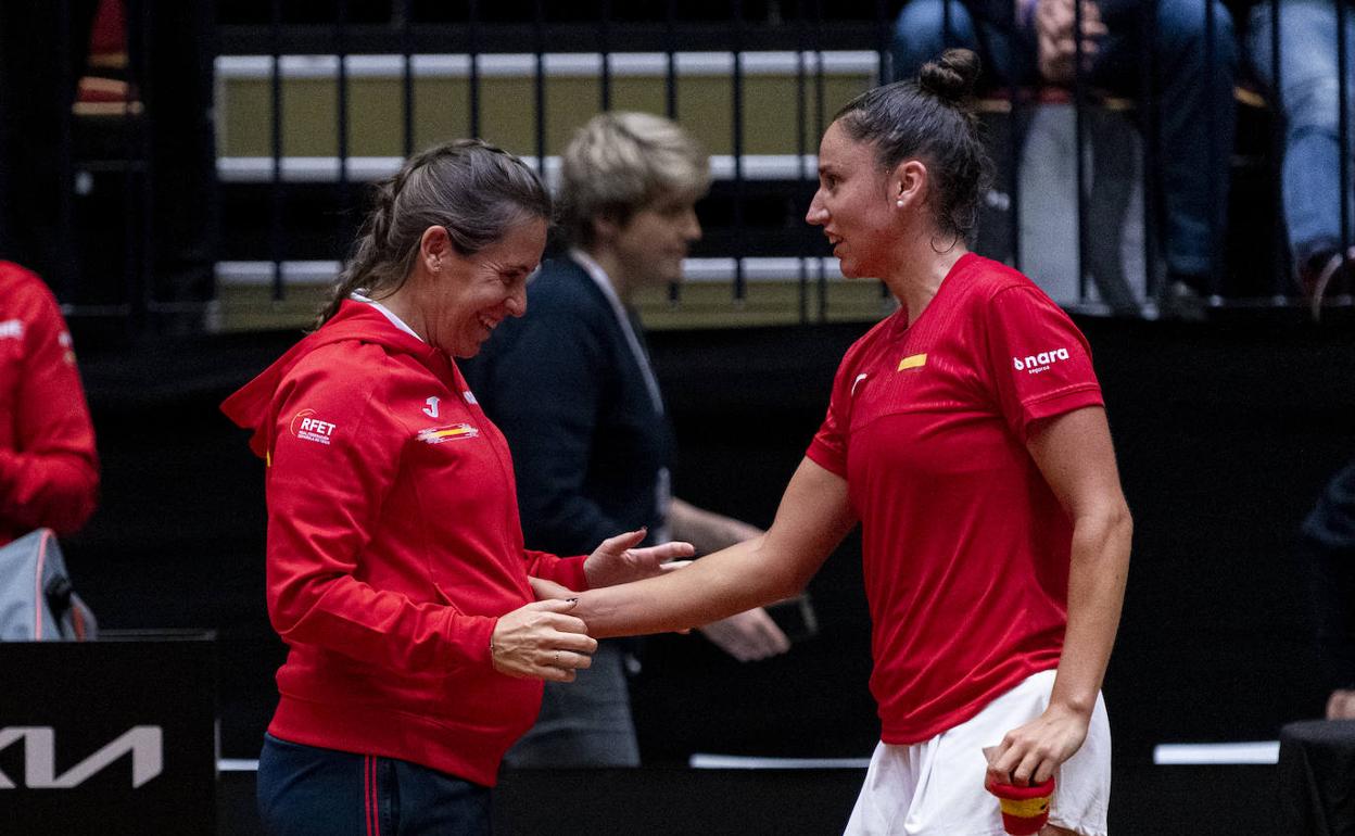 La mamá de Lucas es la 'jefa' del tenis español