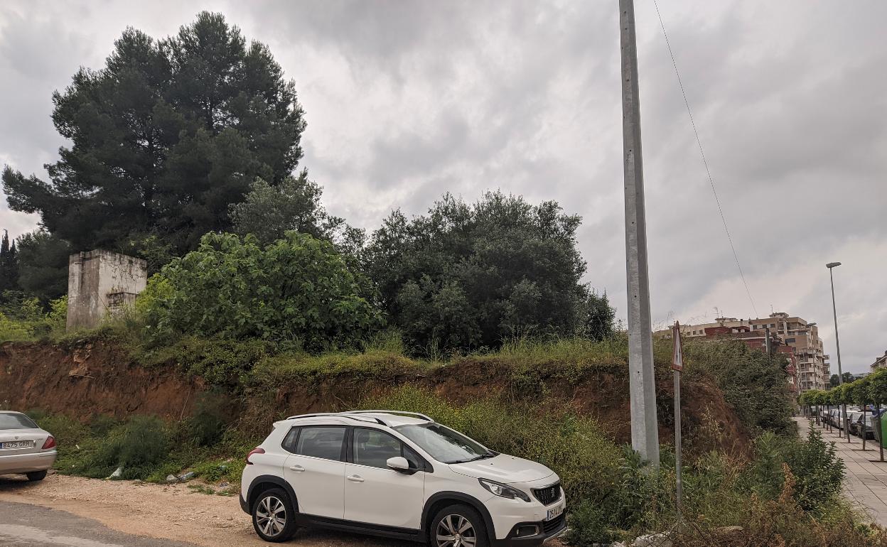 Zona urbanizable en el bajo Torretxó.