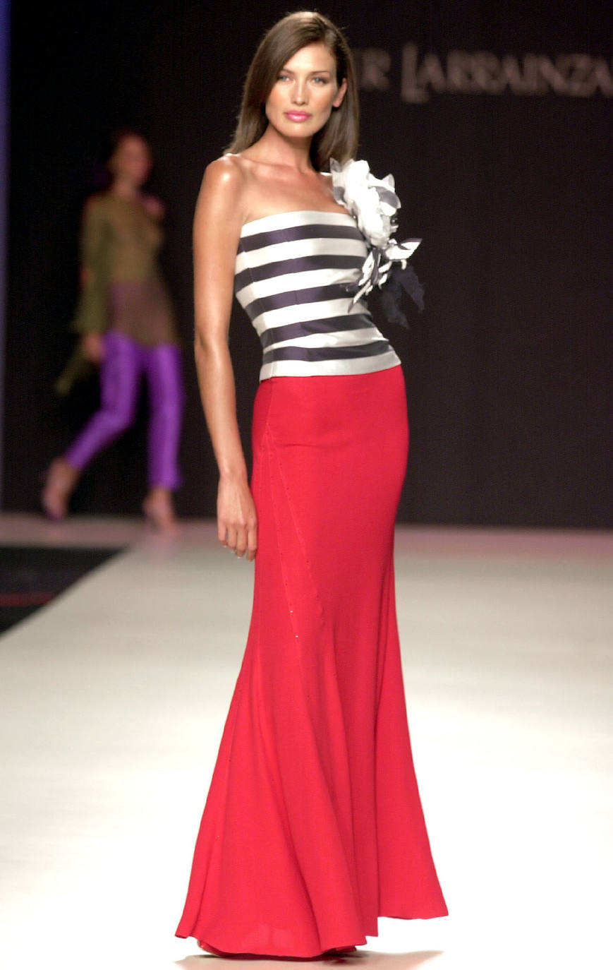 Nieves Álvarez, presentadora, modelo y portavoz española de los votos de Eurovisión. 