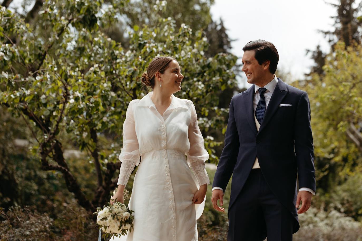 Pau Villarroya y Fernando Martínez, en la finca La Gaivota de Aravaca.