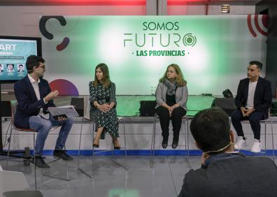 Imagen secundaria 1 - Mesa redonda de LAS PROVINCIAS para presentar E/START, el canal de la ideas, los negocios y los emprendedores. 