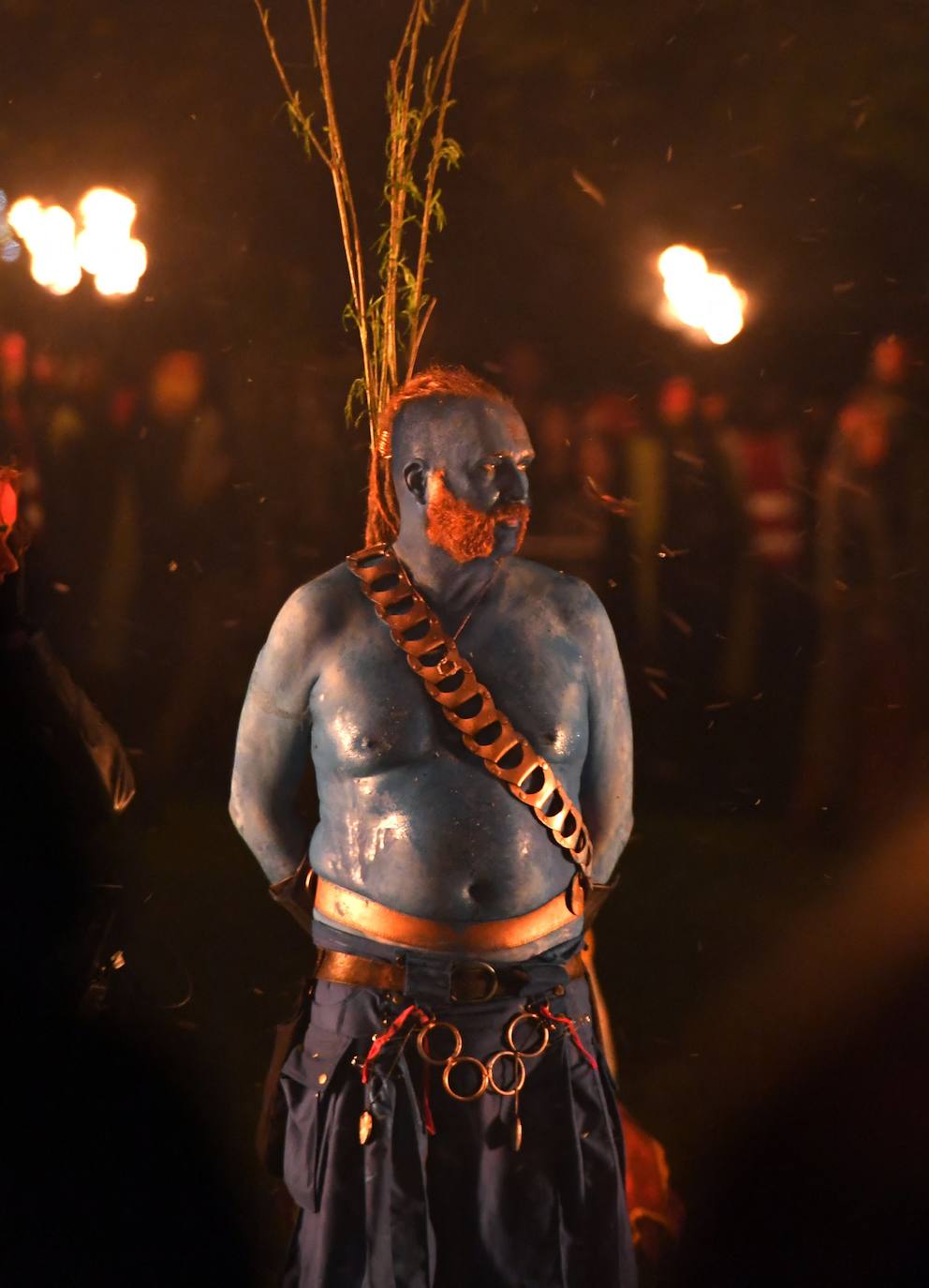 Fotos: Así es el Festival del Fuego de Beltane, el ritual que marca el inicio del verano